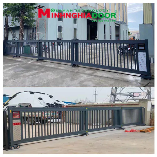 Cửa cổng xếp công nghệ mới
