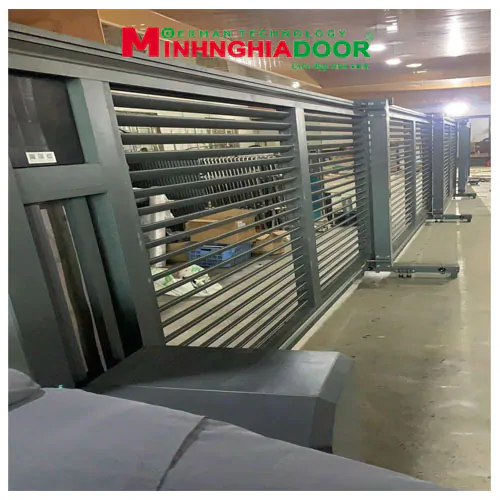 Cửa cổng xếp công nghệ mới