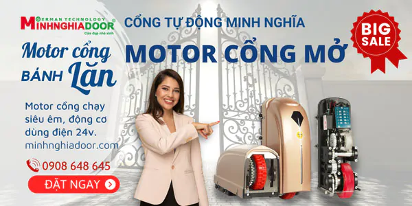 Motor cổng bánh lăn Motor cổng bánh lăn