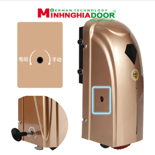 Motor cổng bánh lăn