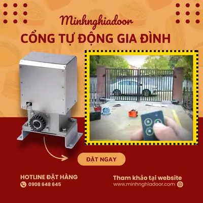 Cổng tự động gia đình