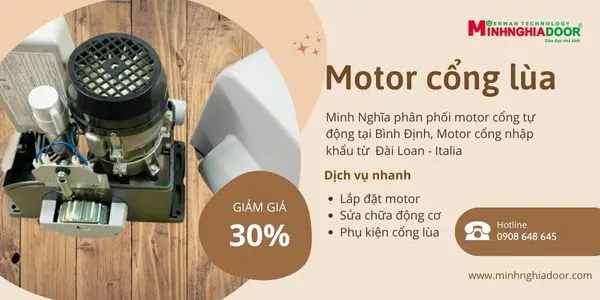 Cổng tự động Bình Định