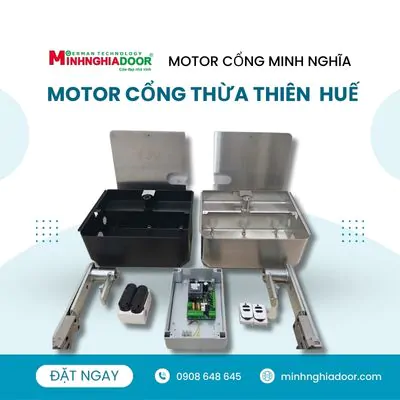 Cổng tự động Huế 1 Cổng tự động Huế
