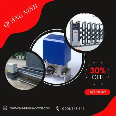 Cổng tự động quảng ninh