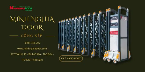 Cổng xếp công nghiệp Bình Dương