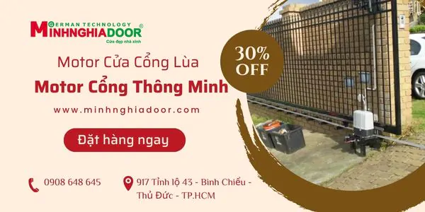 Motor cổng thông minh Motor cổng thông minh