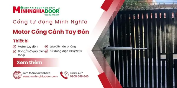 Motor cổng thông minh Motor cổng thông minh