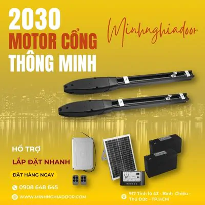 Motor cổng thông minh