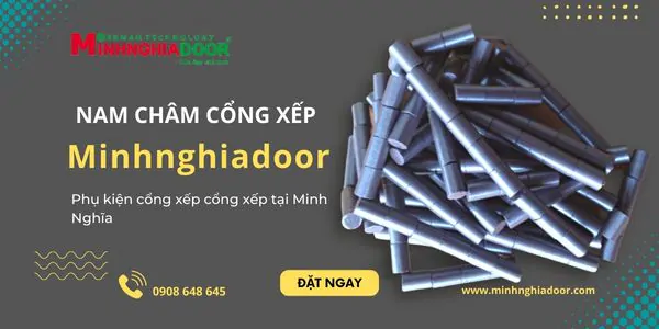 Nam châm cổng xếp