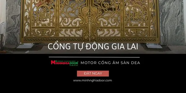 Cổng tự động Gia Lai