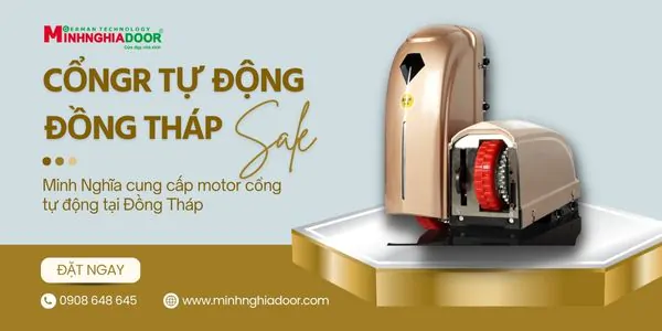 Cổng tự động Đồng Tháp