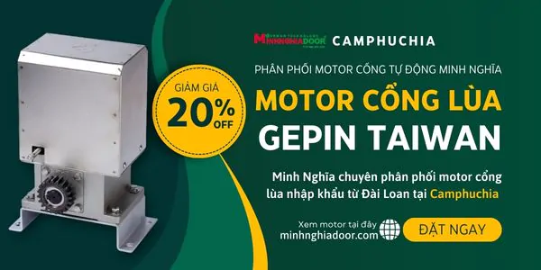 Cổng tự động Campuchia Cổng tự động Campuchia