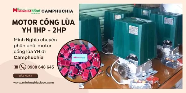 Cổng tự động Campuchia Cổng tự động Campuchia