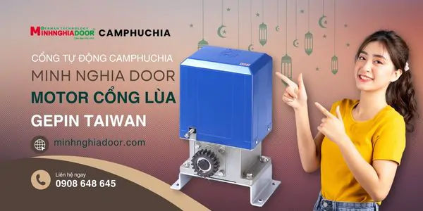 Cổng tự động Campuchia Cổng tự động Campuchia