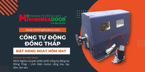 Cổng tự động Đồng Tháp