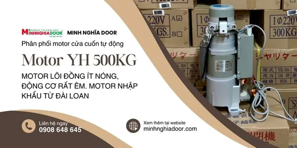 Giá mô tơ cửa cuốn yh 500 Giá mô tơ cửa cuốn yh 500