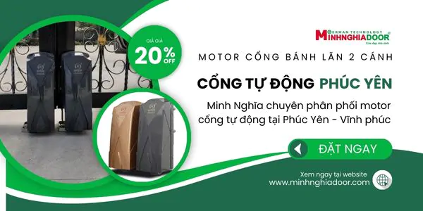 Cổng tự động Phúc Yên Cổng tự động Phúc Yên
