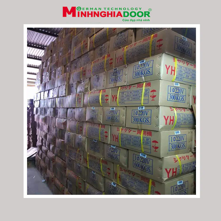 Motor cửa cuốn YH 600kg - Ảnh 6