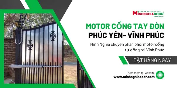 Motor cổng Vĩnh Phúc Motor cổng Vĩnh Phúc