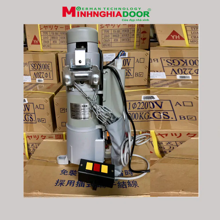 Motor cửa cuốn YH 800kg 2 Motor cửa cuôn YH 800kg