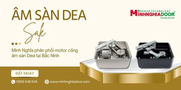 motor cổng âm sàn tự động bắc ninh