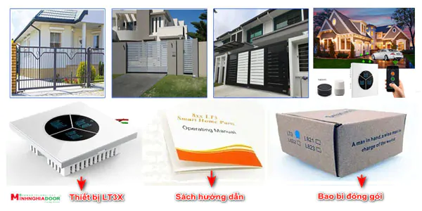 Điều khiển cổng bằng điện thoại LT3X