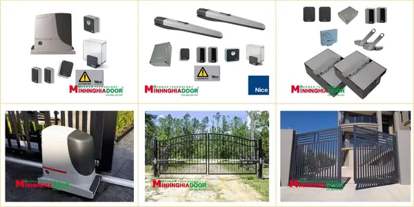Các loại cổng tự động nice