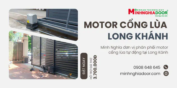 Cổng lùa tự động Long Khánh Cổng lùa tự động Long Khánh