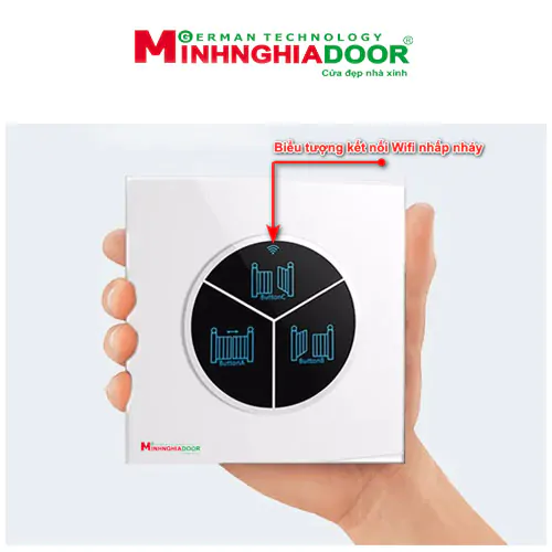 Điều khiển cổng bằng điện thoại wifi