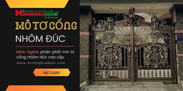 Mô tơ cổng nhôm đúc cao cấp Mô tơ cổng nhôm đúc cao cấp
