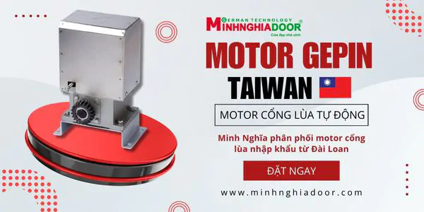 Motor cổng lùa tự động Đài Loan