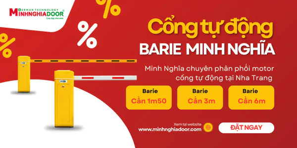 Barie Cổng tự động Nha Trang