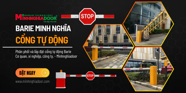 Cổng tự động Barie