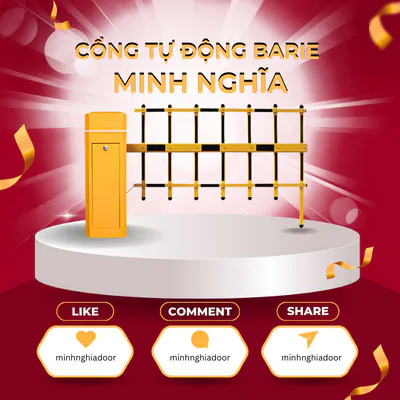 Cổng tự động barie