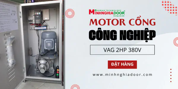 motor cổng công nghiệp