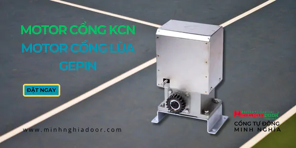 Motor cổng lùa khu công nghiệp
