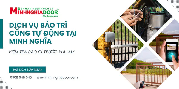 Sửa chữa cửa tự động giải pháp tối ưu cho việc bảo trì 2 Sửa cổng tự động