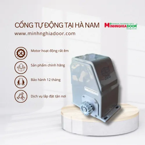 Cổng tự động tại Hà Nam