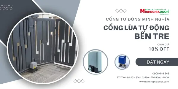 Cổng lùa tự động Bến Tre Cổng lùa tự động Bến Tre
