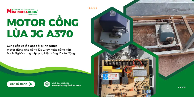 motor cổng lùa jgs a370