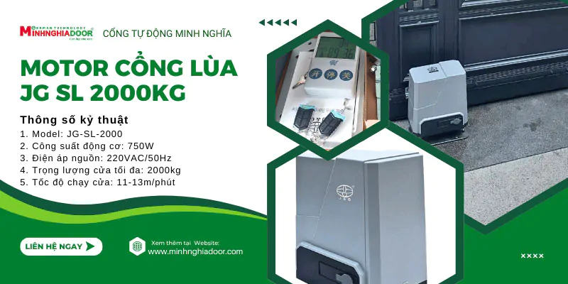 motor cổng lùa jgsl 2000kg