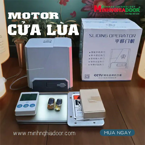 motor cửa lùa