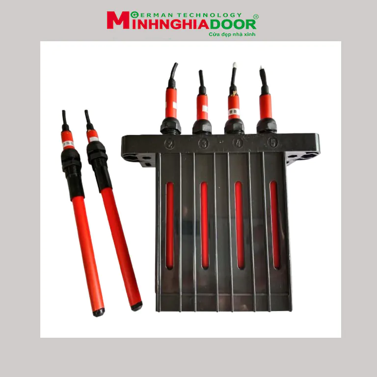 Cảm Biến Tự Động Cho Cổng Xếp 9 cảm biến an toàn cổng xếp