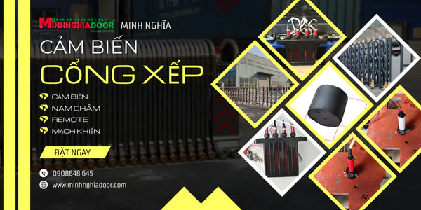 cảm biến cổng xếp nhập khẩu