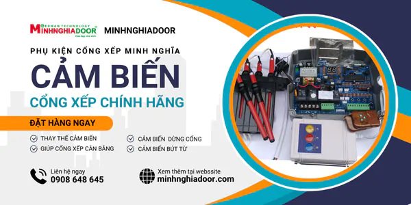 cảm biến kiểm soát cổng xếp