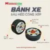 Bánh xe cổng xếp loại lớn giá bao nhiêu