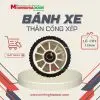 Bánh xe thân cổng xếp