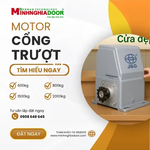 Motor cổng trượt là gì? 1 Motor cổng trượt là gì