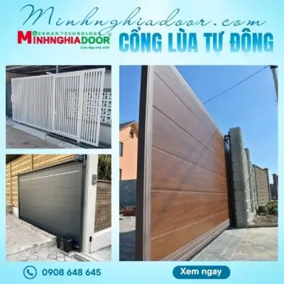 cổng lùa tự động