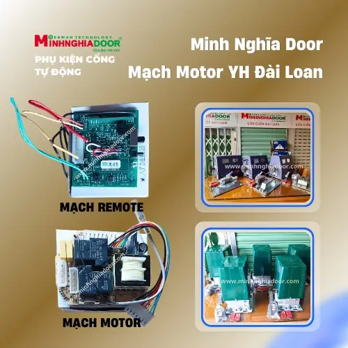 mạch motor cổng lùa yh
